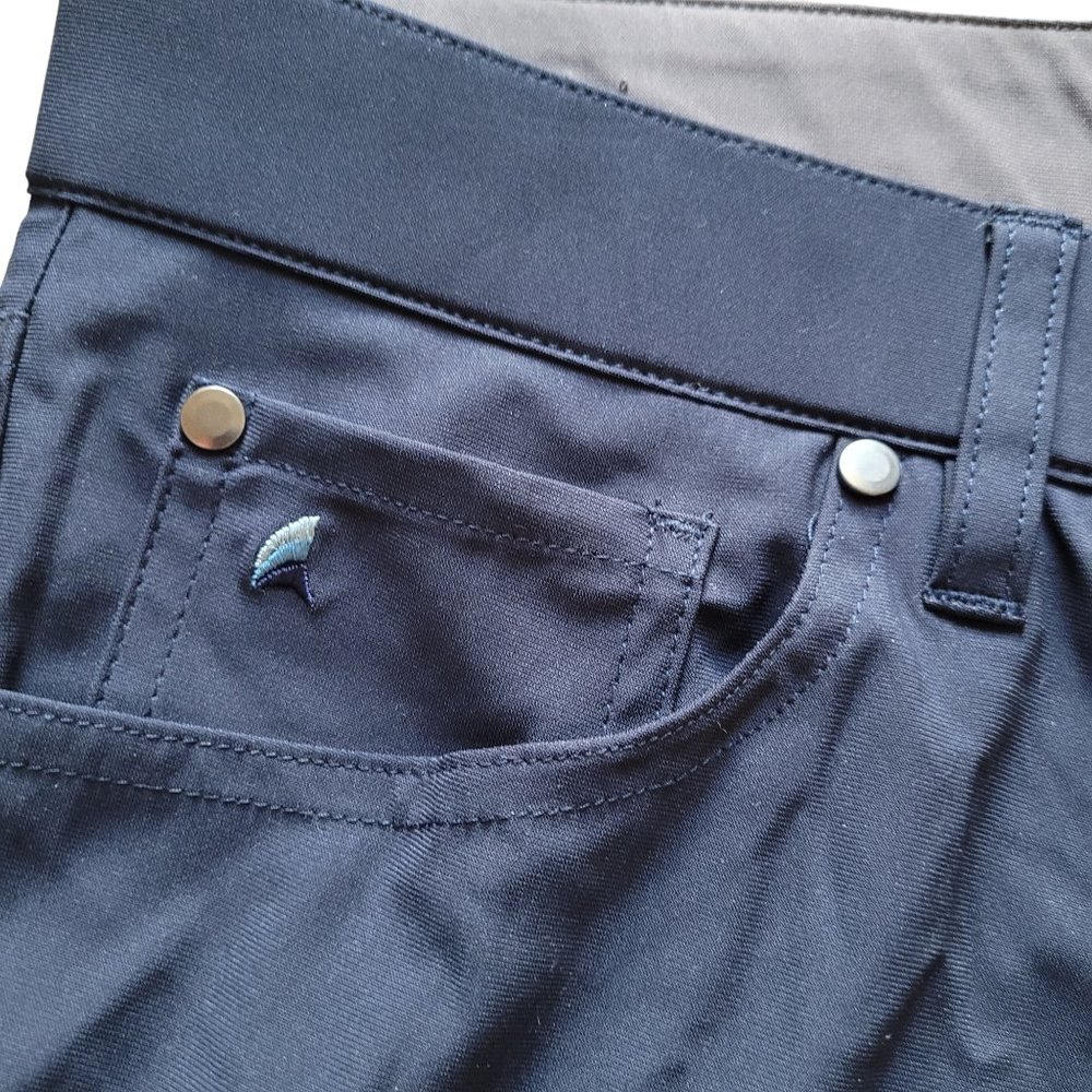 Tailor Vintage Men's 32x30 Performance Tech Pants Navy Canaan Slim Fit $108 - Picture 3 of 12
